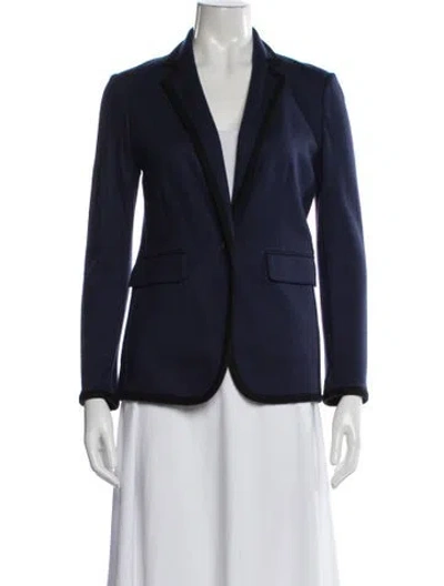 Pre-owned Rag & Bone Wool Blazer In Blue