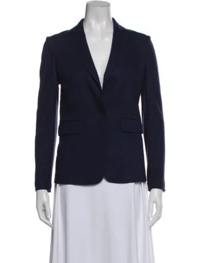 Pre-owned Rag & Bone Wool Blazer In Blue