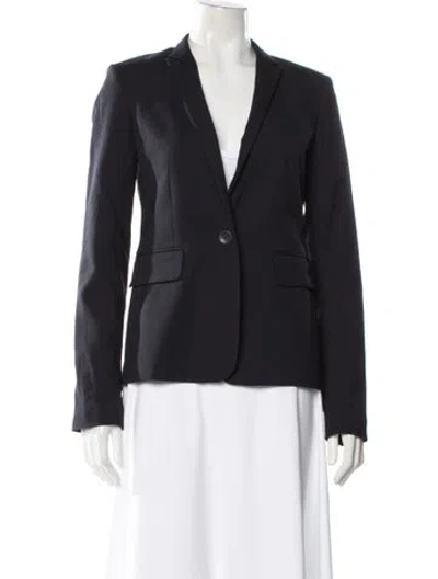 Pre-owned Rag & Bone Wool Blazer In Blue