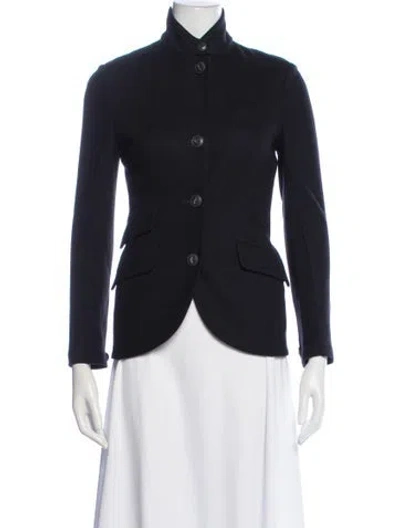 Pre-owned Rag & Bone Wool Blazer In Blue