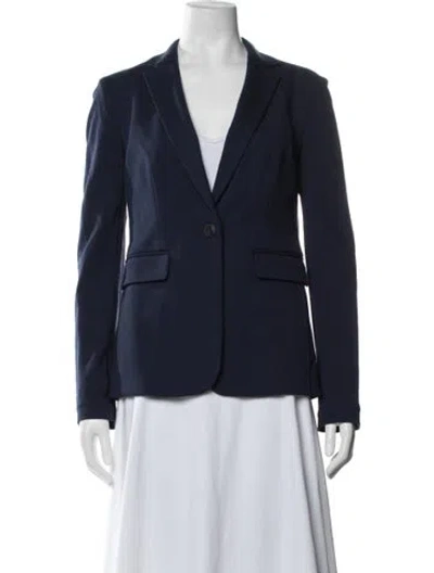 Pre-owned Rag & Bone Wool Blazer In Blue