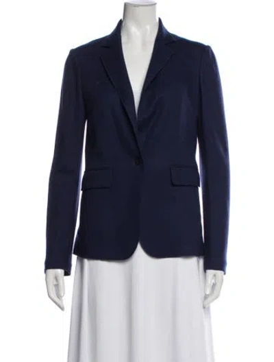 Pre-owned Rag & Bone Wool Blazer In Blue