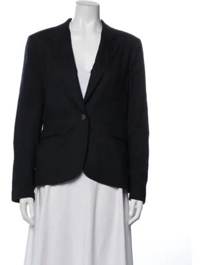 Pre-owned Rag & Bone Wool Blazer In Blue