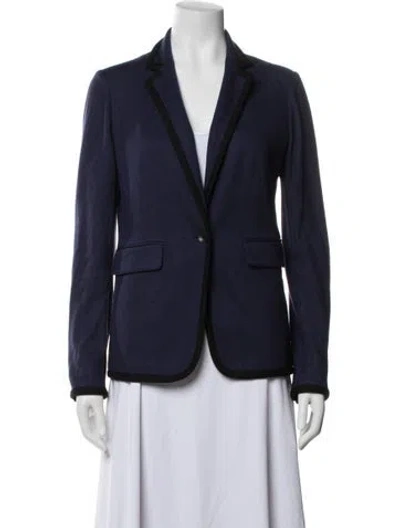 Pre-owned Rag & Bone Wool Blazer In Blue