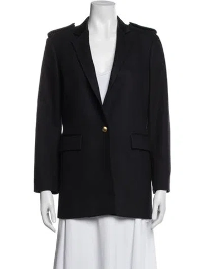 Pre-owned Rag & Bone Wool Blazer In Blue