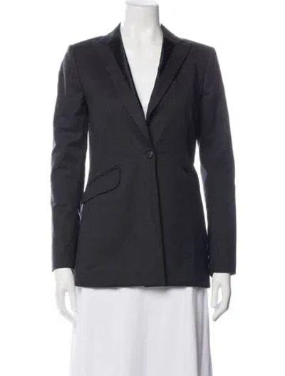 Pre-owned Rag & Bone Wool Blazer In Blue