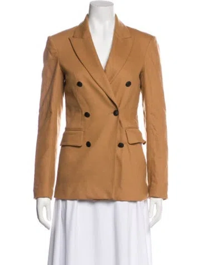 Pre-owned Rag & Bone Wool Blazer In Brown