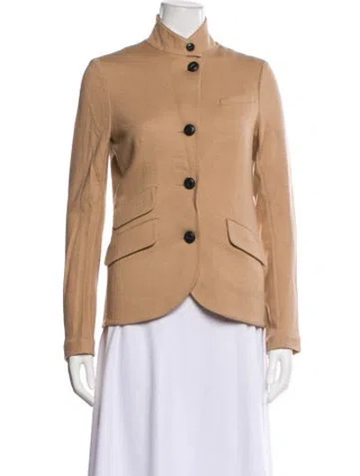 Pre-owned Rag & Bone Wool Blazer In Brown