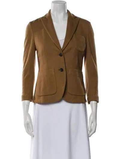 Pre-owned Rag & Bone Wool Blazer In Brown