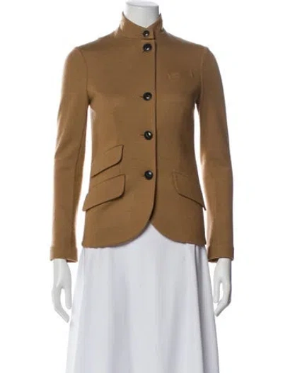 Pre-owned Rag & Bone Wool Blazer In Brown