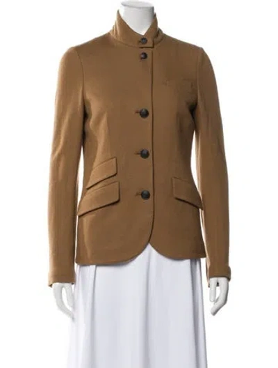 Pre-owned Rag & Bone Wool Blazer In Brown