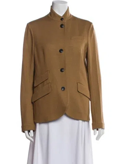Pre-owned Rag & Bone Wool Blazer In Brown