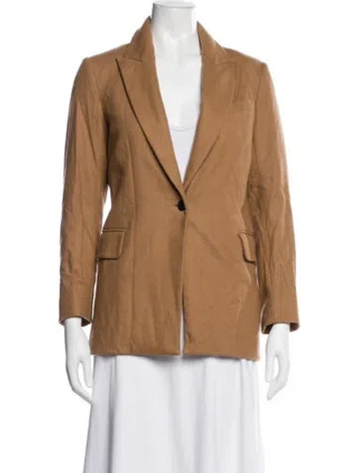 Pre-owned Rag & Bone Wool Blazer In Brown