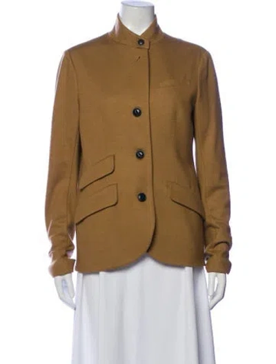 Pre-owned Rag & Bone Wool Blazer In Brown