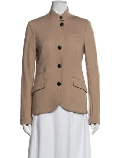Pre-owned Rag & Bone Wool Blazer In Brown