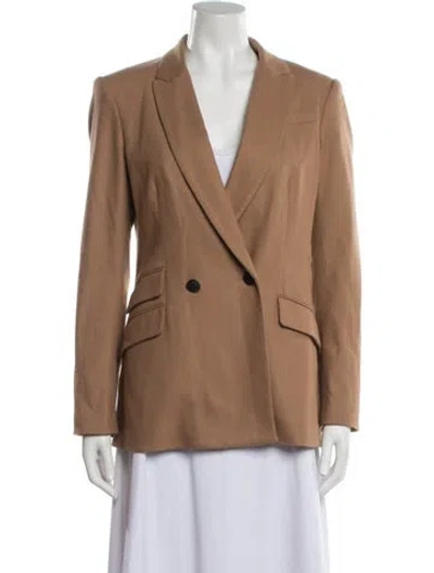 Pre-owned Rag & Bone Wool Blazer In Brown