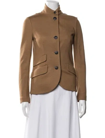 Pre-owned Rag & Bone Wool Blazer In Brown