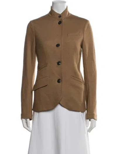 Pre-owned Rag & Bone Wool Blazer In Brown