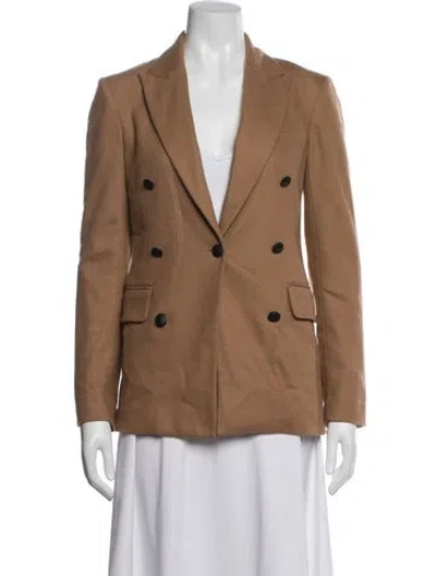 Pre-owned Rag & Bone Wool Blazer In Brown