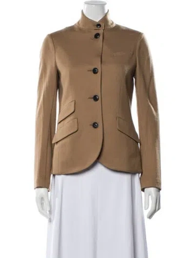 Pre-owned Rag & Bone Wool Blazer In Brown