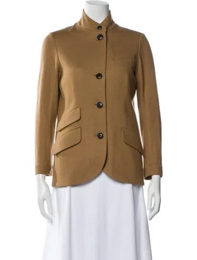 Pre-owned Rag & Bone Wool Blazer In Brown