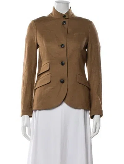 Pre-owned Rag & Bone Wool Blazer In Brown