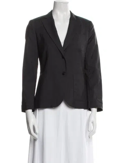 Pre-owned Rag & Bone Wool Blazer In Gray