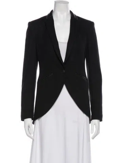 Pre-owned Rag & Bone Wool Blazer In Gray