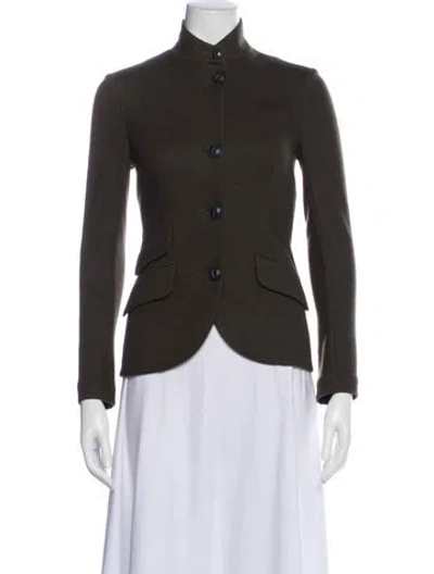 Pre-owned Rag & Bone Wool Blazer In Gray