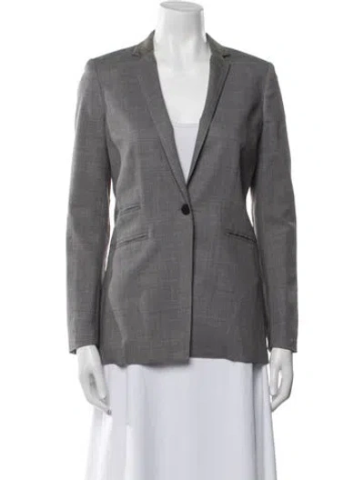 Pre-owned Rag & Bone Wool Blazer In Gray