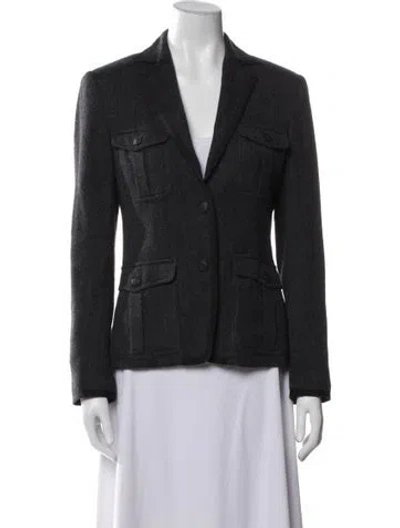 Pre-owned Rag & Bone Wool Blazer In Gray
