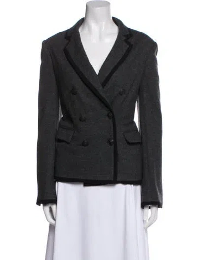 Pre-owned Rag & Bone Wool Blazer In Gray