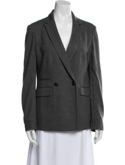 Pre-owned Rag & Bone Wool Blazer In Gray