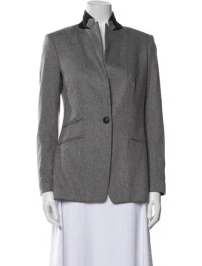 Pre-owned Rag & Bone Wool Blazer In Gray