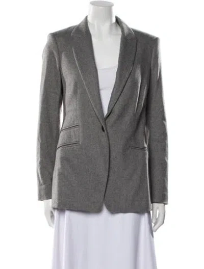 Pre-owned Rag & Bone Wool Blazer In Gray