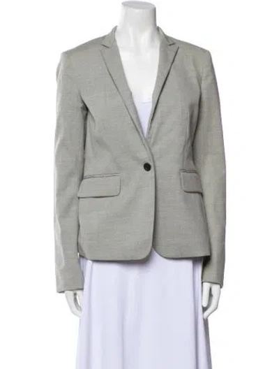 Pre-owned Rag & Bone Wool Blazer In Gray
