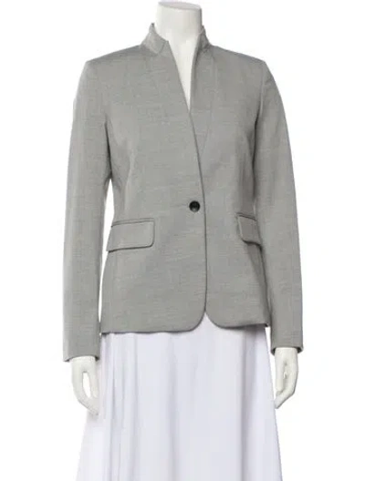 Pre-owned Rag & Bone Wool Blazer In Gray
