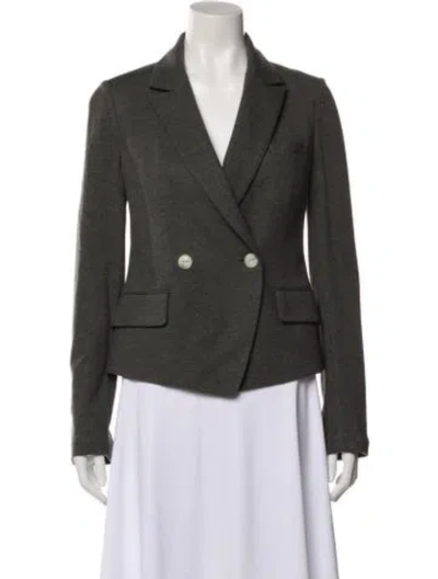 Pre-owned Rag & Bone Wool Blazer In Gray