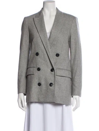 Pre-owned Rag & Bone Wool Blazer In Gray