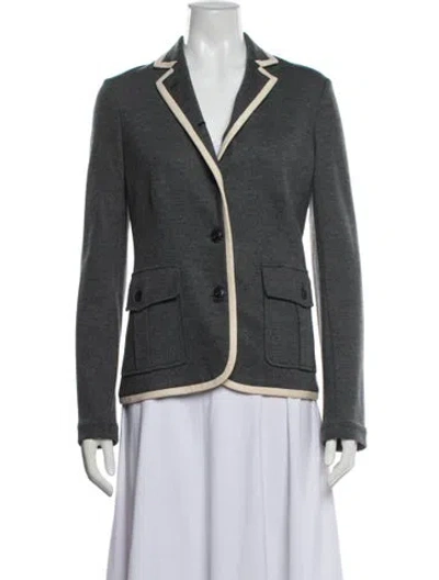 Pre-owned Rag & Bone Wool Blazer In Gray