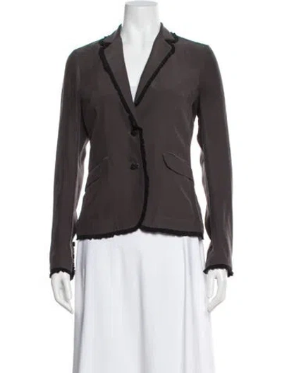 Pre-owned Rag & Bone Wool Blazer In Gray