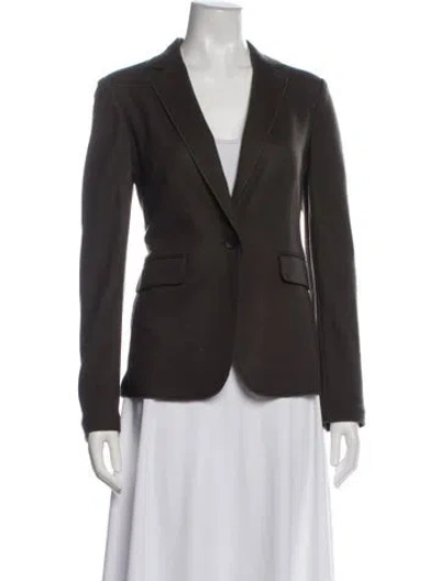 Pre-owned Rag & Bone Wool Blazer In Gray