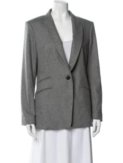 Pre-owned Rag & Bone Wool Blazer In Gray
