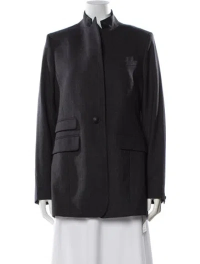 Pre-owned Rag & Bone Wool Blazer In Gray