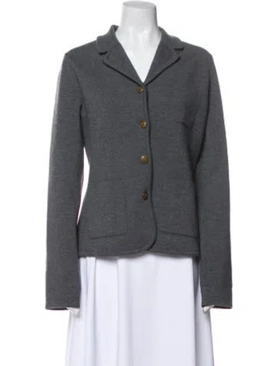 Pre-owned Rag & Bone Wool Blazer In Gray