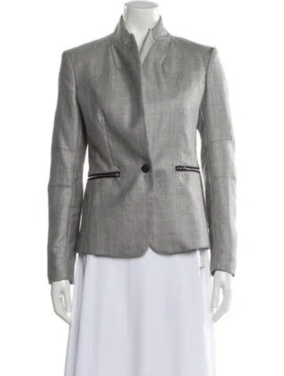Pre-owned Rag & Bone Wool Blazer In Gray