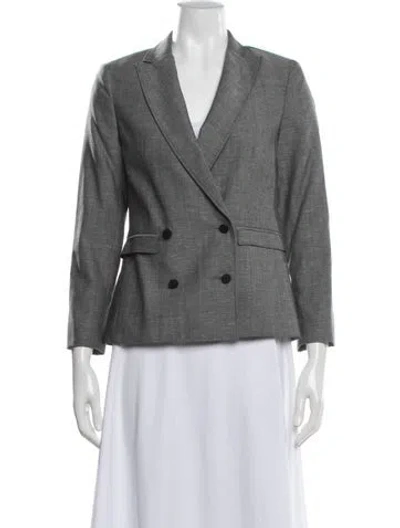 Pre-owned Rag & Bone Wool Blazer In Gray