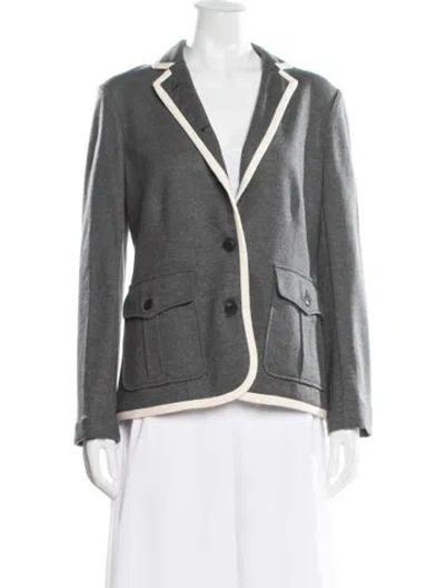 Pre-owned Rag & Bone Wool Blazer In Gray