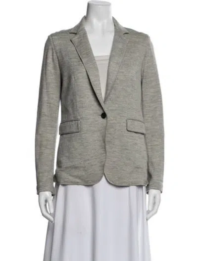 Pre-owned Rag & Bone Wool Blazer In Gray