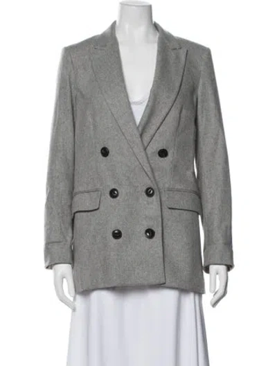 Pre-owned Rag & Bone Wool Blazer In Gray
